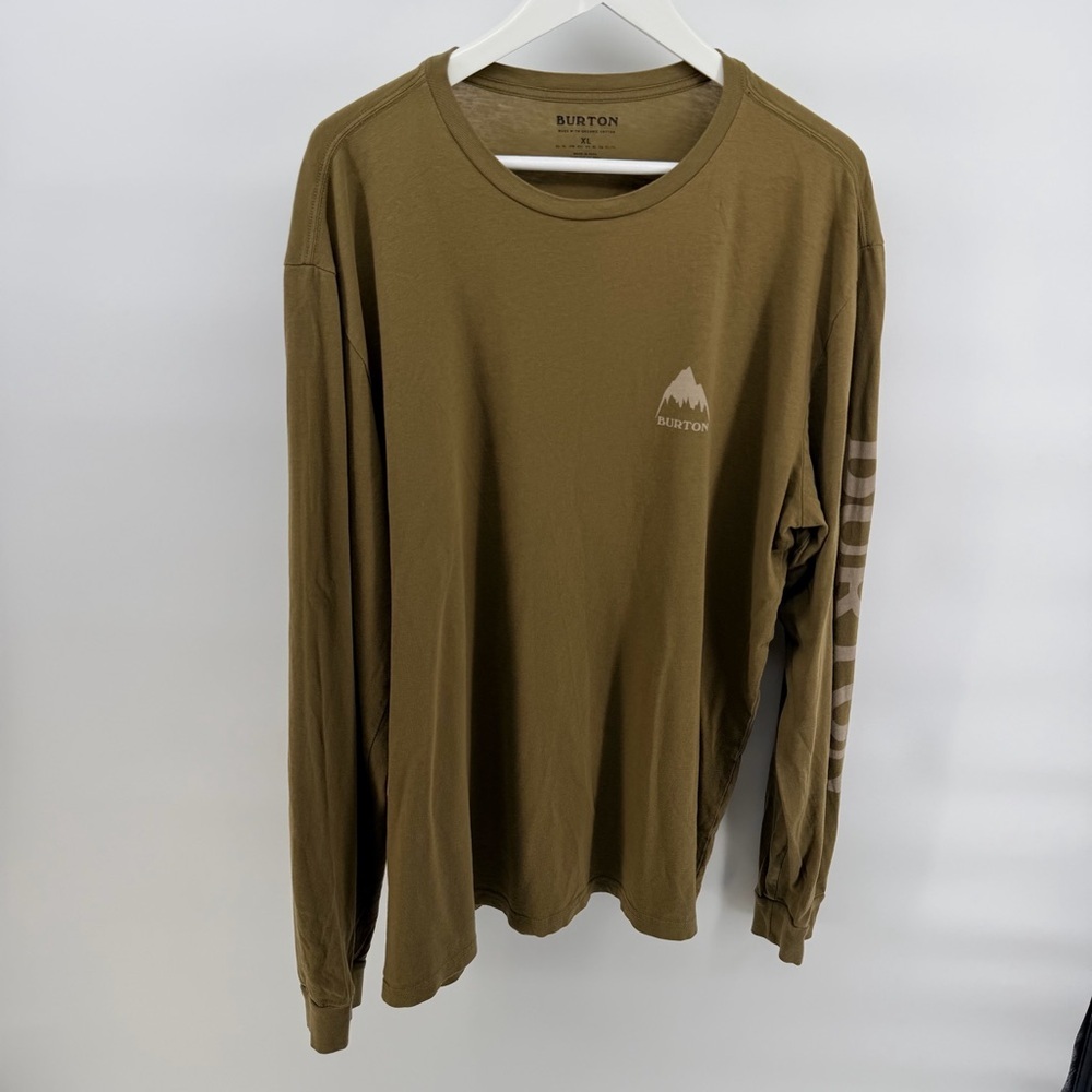 Burton Men's Olive Long Sleeve Tee
